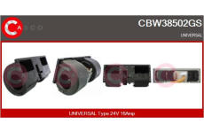 Držák, uhlíkové kartáče CASCO CBH10109AS