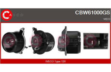 vnitřní ventilátor CASCO CBW61000GS