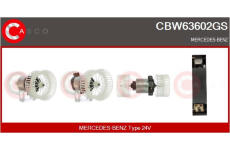Držák, uhlíkové kartáče CASCO CBH10122GS