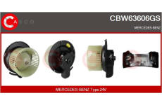 Držák, uhlíkové kartáče CASCO CBH10128GS