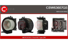 Držák, uhlíkové kartáče CASCO CBH10129AS