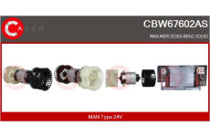 Rotor alternátora CASCO CRO10604AS