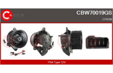 Rotor alternátora CASCO CRO15113AS