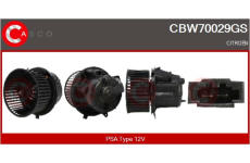 Držák, uhlíkové kartáče CASCO CBH14102AS