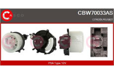 Vnútorný ventilátor CASCO CBW70033AS