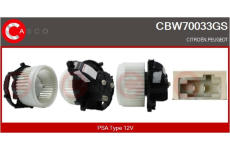 Držák, uhlíkové kartáče CASCO CBH14107AS