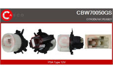 Odpor, vnitřní tlakový ventilátor CASCO CRS61003AS