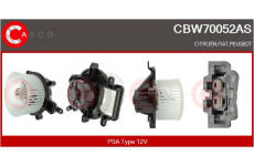 Držák, uhlíkové kartáče CASCO CBH20100AS