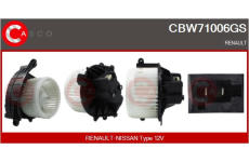 Odpor, vnitřní tlakový ventilátor CASCO CRS70018GS