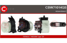 Odpor, vnitřní tlakový ventilátor CASCO CRS70042GS