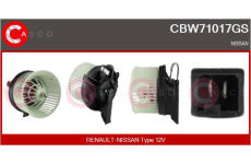 Odpor, vnitřní tlakový ventilátor CASCO CRS70044GS
