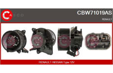 Předřazený odpor, elektromotor (ventilátor chladiče) CASCO CRS70045GS