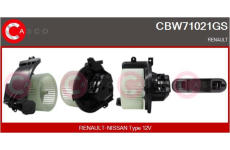 Odpor, vnitřní tlakový ventilátor CASCO CRS70050GS