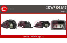 vnitřní ventilátor CASCO CBW71023AS