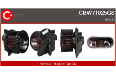 Držák, uhlíkové kartáče CASCO CBH35107AS