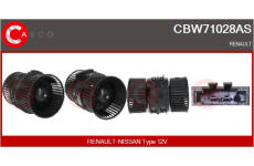 Odpor, vnitřní tlakový ventilátor CASCO CRS71003AS