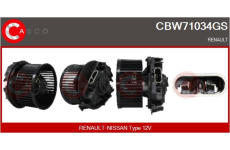 Držák, uhlíkové kartáče CASCO CBH40101AS