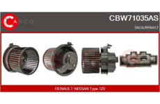 Držák, uhlíkové kartáče CASCO CBH40103AS