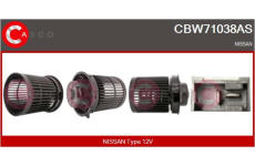 Vnútorný ventilátor CASCO CBW71038AS