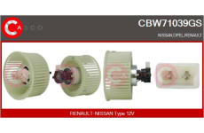 Držák, uhlíkové kartáče CASCO CBH40108AS