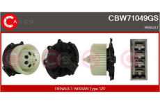 Předřazený odpor, elektromotor (ventilátor chladiče) CASCO CRS71052GS