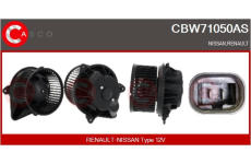 Odpor, vnitřní tlakový ventilátor CASCO CRS71053AS