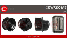 Předřazený odpor, elektromotor (ventilátor chladiče) CASCO CRS71077AS