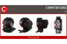 Odpor, vnitřní tlakový ventilátor CASCO CRS74046AS