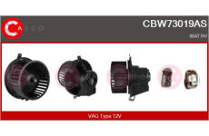 Odpor, vnitřní tlakový ventilátor CASCO CRS74053GS