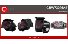 Odpor, vnitřní tlakový ventilátor CASCO CRS76018AS