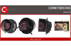 Odpor, vnitřní tlakový ventilátor CASCO CRS77017GS