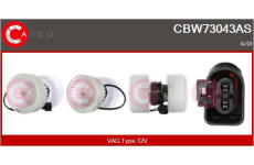 Uhlíkový kartáč, startér CASCO CBM15008AS