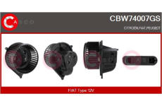 Uhlíkový kartáč, startér CASCO CBM15026AS