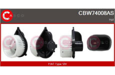 vnitřní ventilátor CASCO CBW74008AS