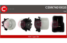 vnitřní ventilátor CASCO CBW74010GS