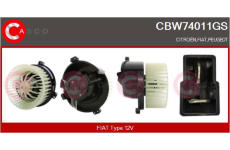 Olejový chladič, motorový olej CASCO COC81025AS