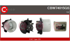 vnitřní ventilátor CASCO CBW74015GS