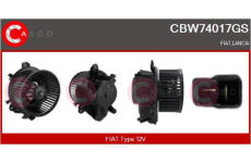 vnitřní ventilátor CASCO CBW74017GS