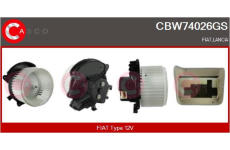 vnitřní ventilátor CASCO CBW74026GS