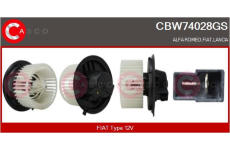 Předřazený odpor, elektromotor (ventilátor chladiče) CASCO CRS78048GS