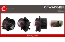 vnitřní ventilátor CASCO CBW74034GS