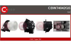 Odpor, vnitřní tlakový ventilátor CASCO CRS80001GS