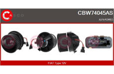 Odpor, vnitřní tlakový ventilátor CASCO CRS81000GS