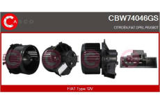 Odpor, vnitřní tlakový ventilátor CASCO CRS82000AS