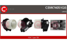 Odpor, vnitřní tlakový ventilátor CASCO CRS82006AS