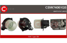 Odpor vnútorného ventilátora CASCO CRS83010AS