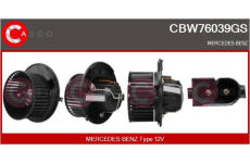 vnitřní ventilátor CASCO CBW76039GS