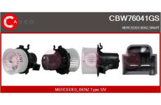 vnitřní ventilátor CASCO CBW76041GS