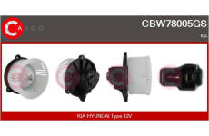 vnitřní ventilátor CASCO CBW78005GS