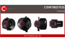 vnitřní ventilátor CASCO CBW78027GS